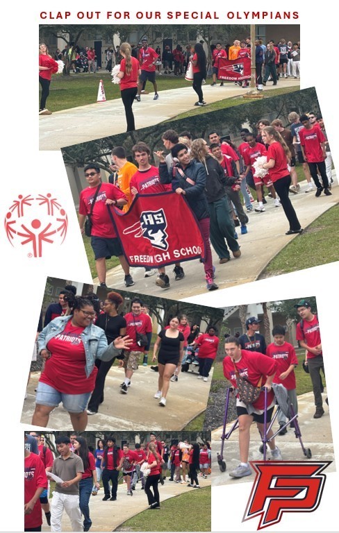 Freedom HS Students participate in Special Olympics