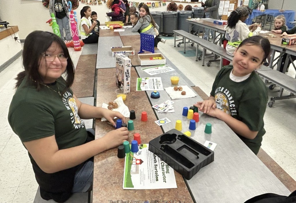 Girls playing during Kids with Character 