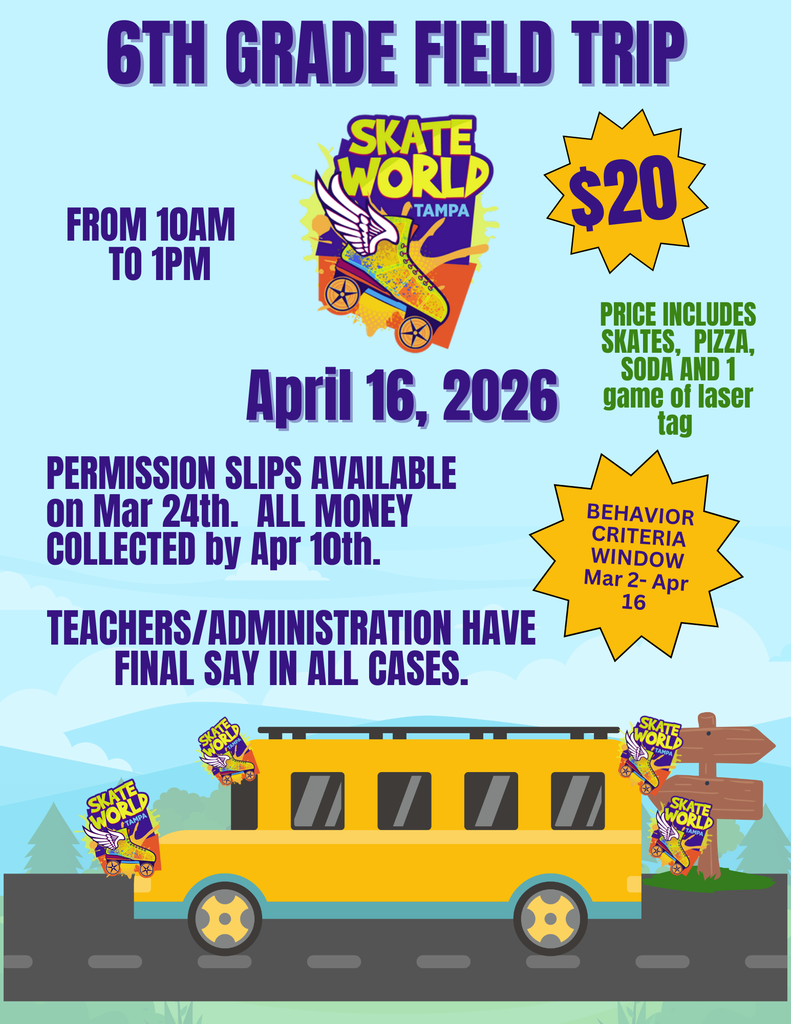 6th grade field trip