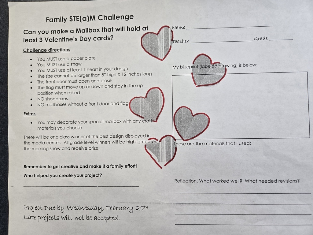 February STEM Challenge 