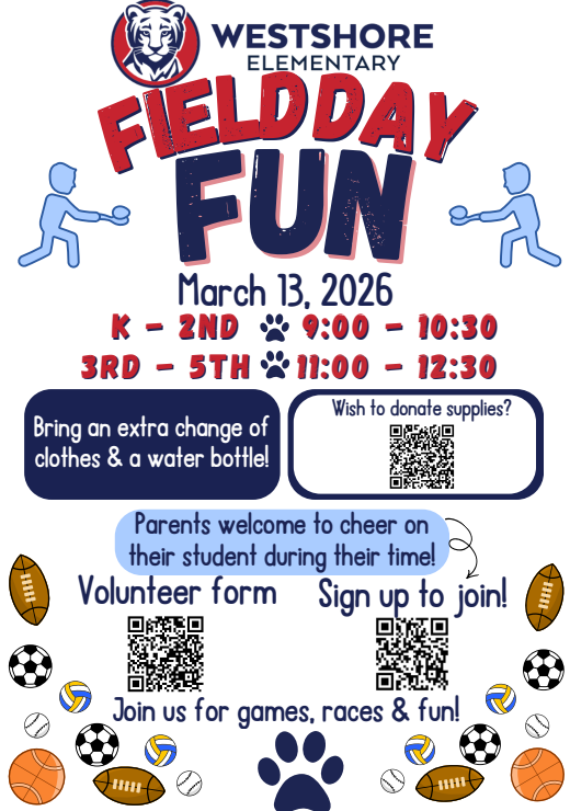 Field Day Friday March 13th 2026
