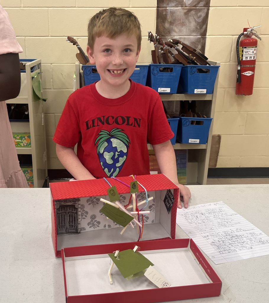 Student presentation at the Black History Museum