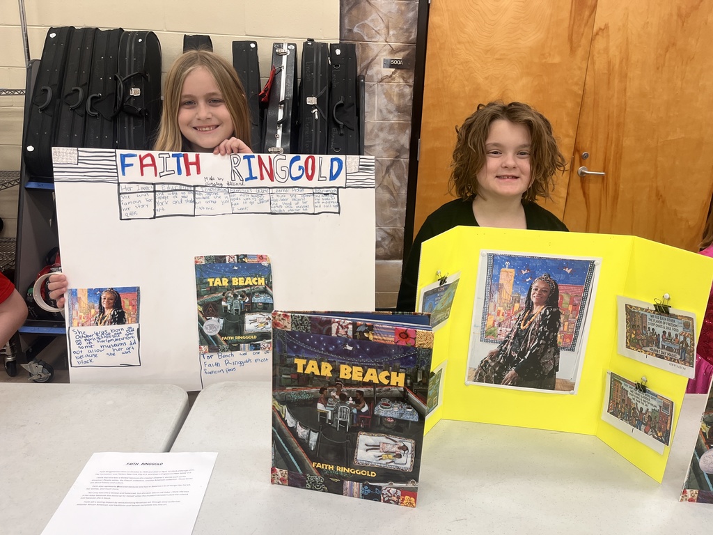 Student presentations at the Black History Museum