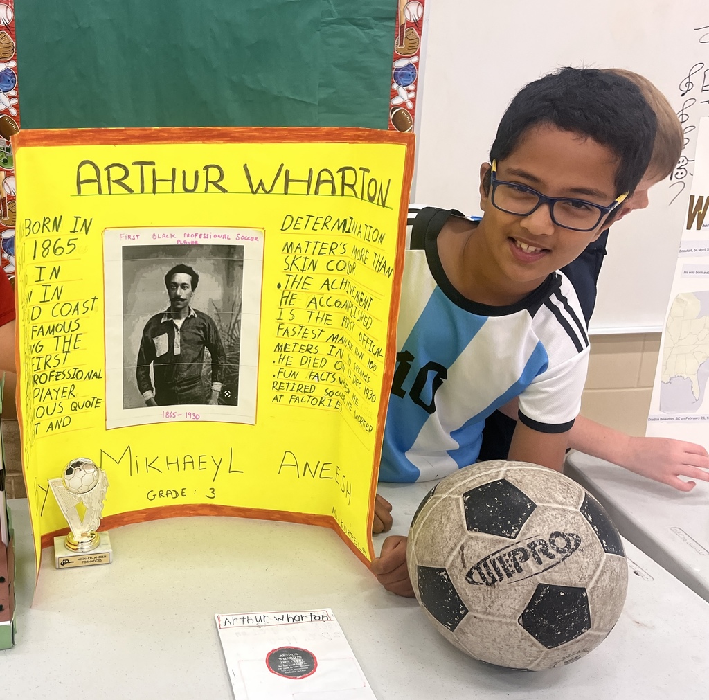 Student presentation at the Black History Museum