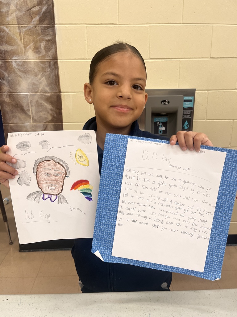 Student presentation at the Black History Museum