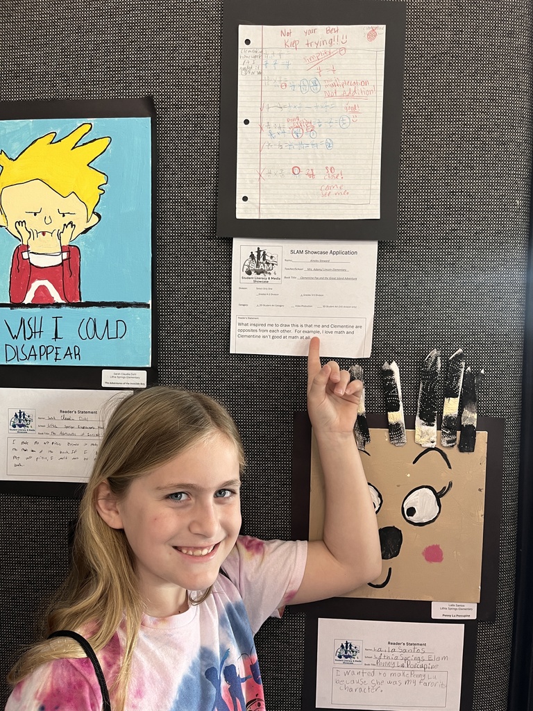 Student with SLAM 2D art