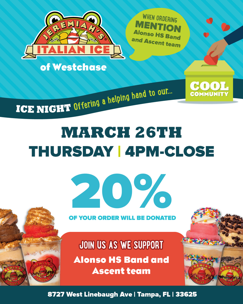 Band and Ascent Spirit Night March 26