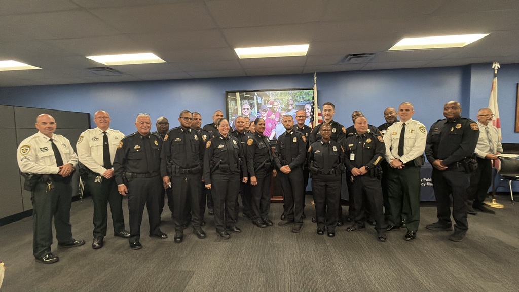 HCPS Security and Emergency Management Graduation Ceremony
