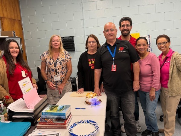 staff birthday celebration