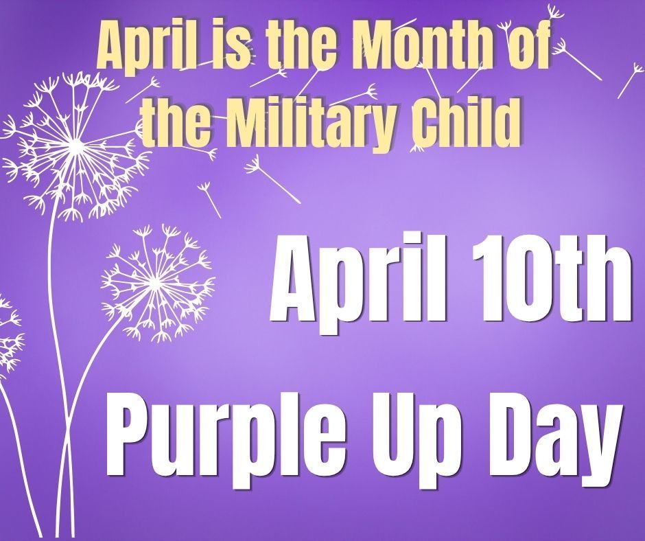 April 10th Purple Up Day