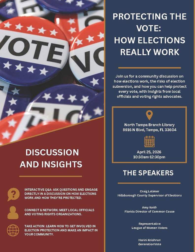 Information flyer about elections
