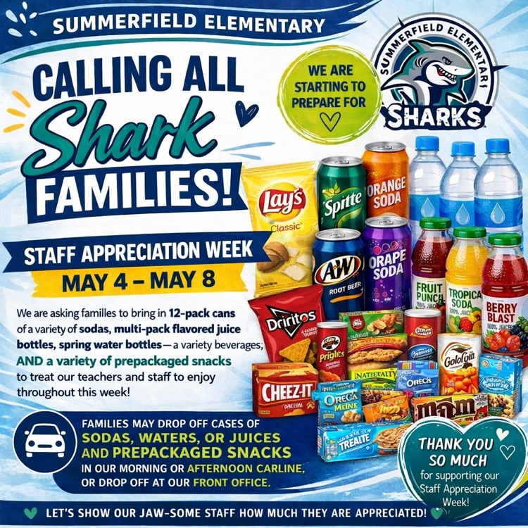 staff week donations