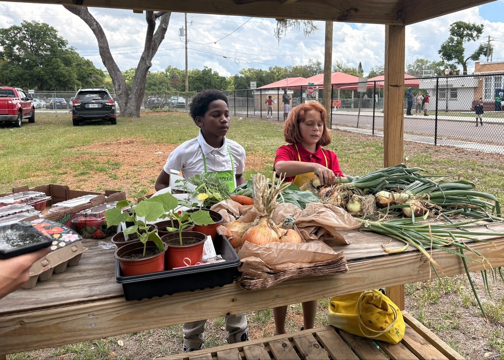 Edison Elementary School's SEEDFOLKids Community Market Day