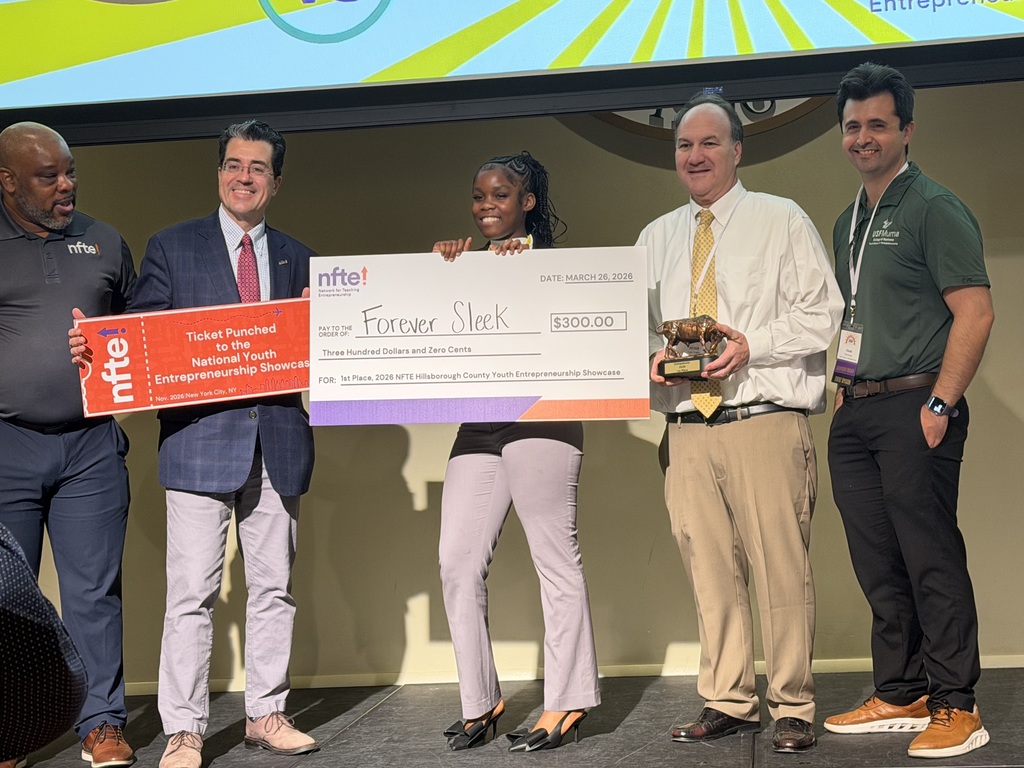 Young Middle Magnet Students at the 2026 Entrepalooza Competition