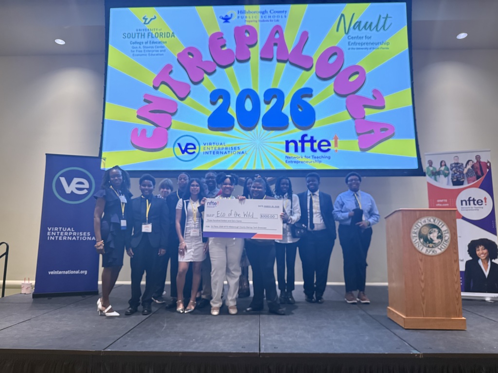 Young Middle Magnet Students at the 2026 Entrepalooza Competition