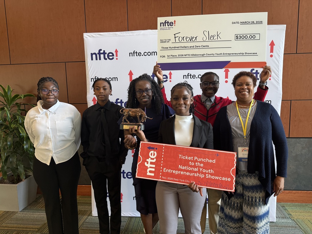 Young Middle Magnet Students at the 2026 Entrepalooza Competition