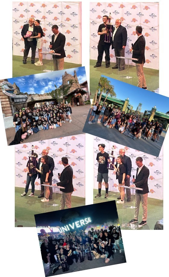 Chorus Receiving Awards