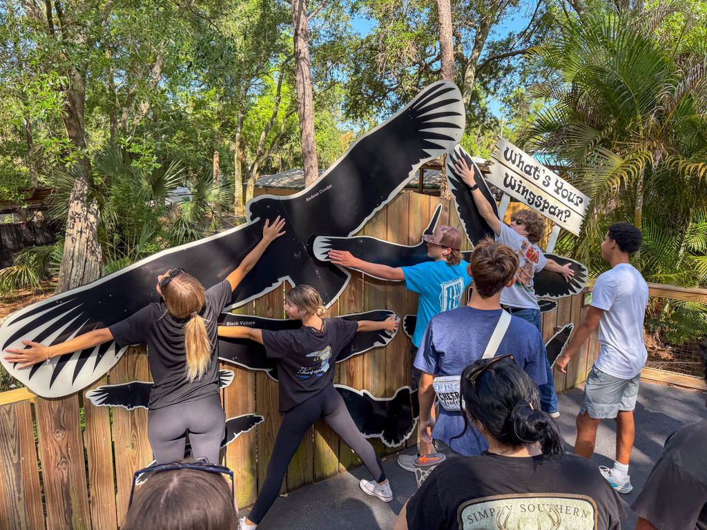 Gaither Agriculture students visit ZooTampa at Lowry Park
