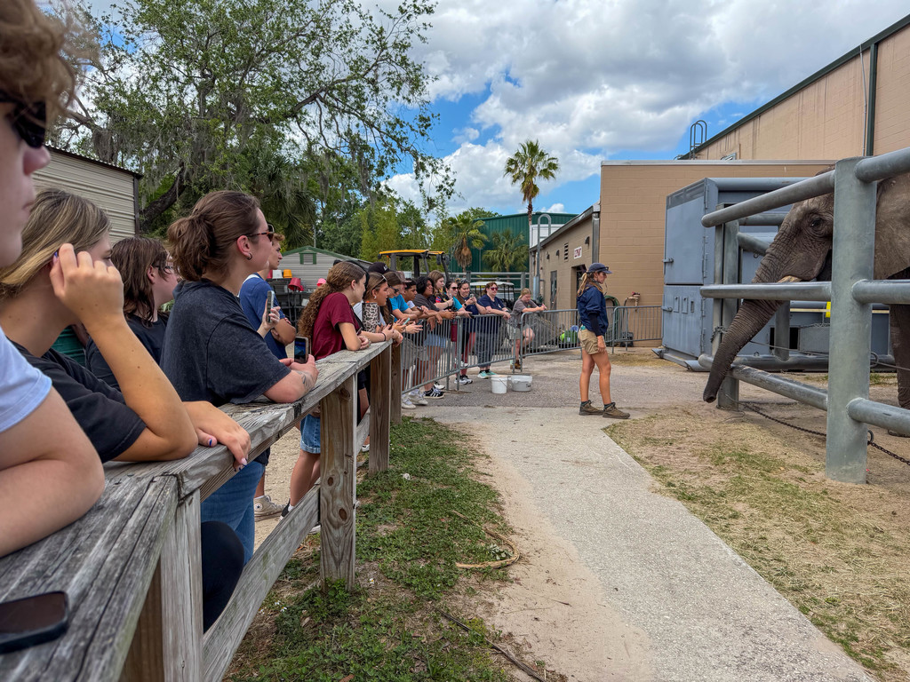 Gaither Agriculture students visit ZooTampa at Lowry Park