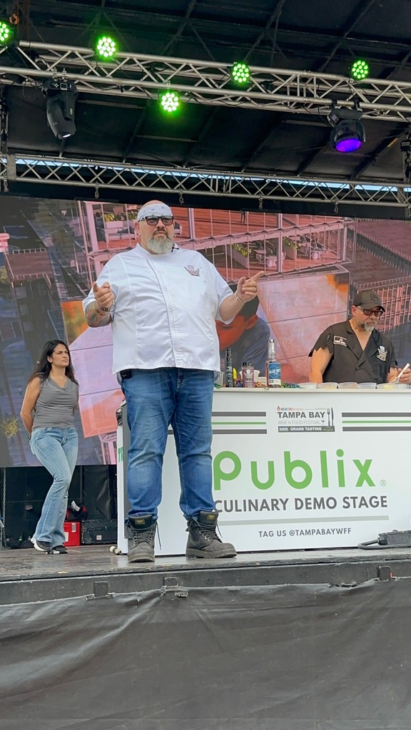Chef Erik Youngs at the Tampa Bay Food and Wine Festival