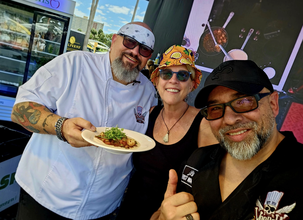 Chef Erik Youngs at the Tampa Bay Food and Wine Festival