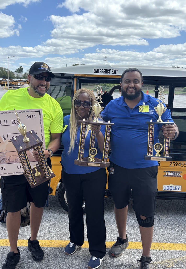State Bus Safety Roadeo Champions