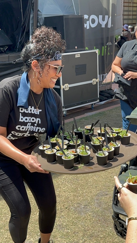 Students from Erwin Tech's Culinary Institute created tasty treats for patrons at the Tampa Bay Food and Wine Festival