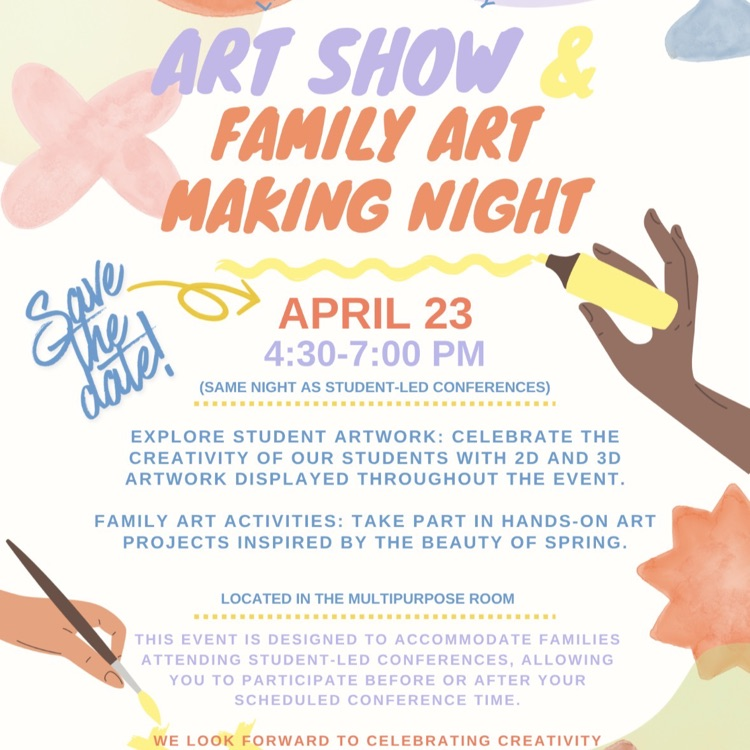 Flyer for Art Show