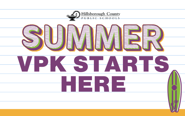 Summer VPK Starts Here