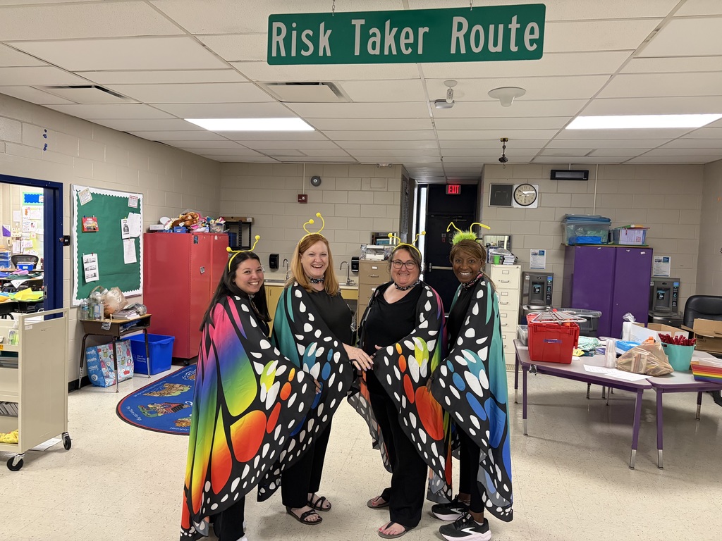 2nd grade teachers as butterflies