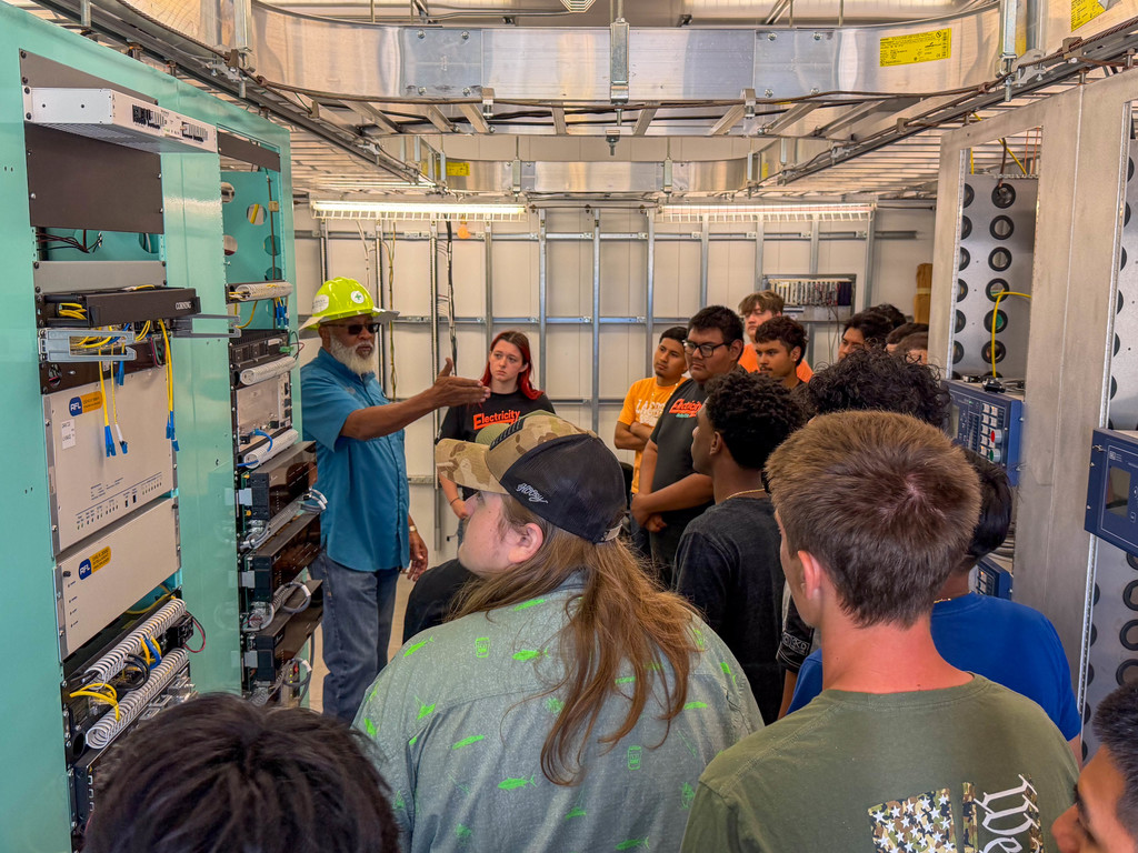 Plant City High School field trip to TECO and JTAC
