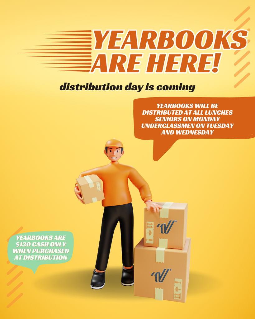 Yearbook distribution 