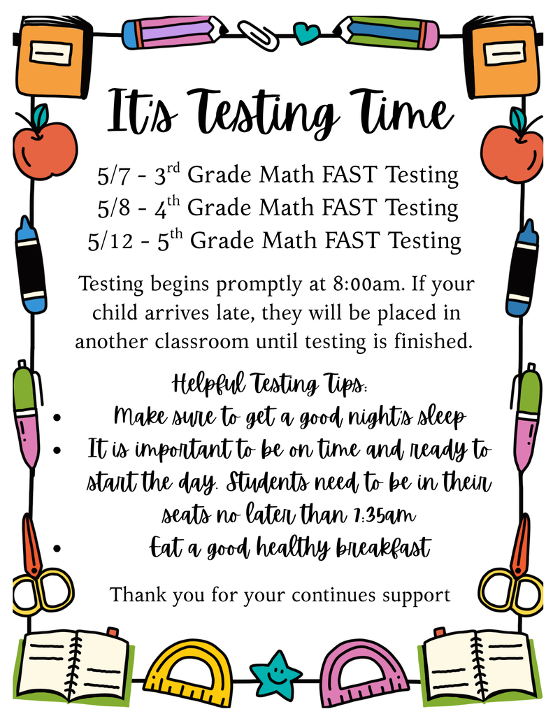 math testing