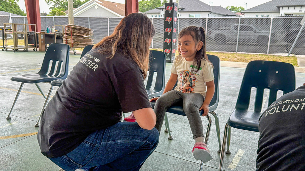 Operation Warm at West Tampa Elementary
