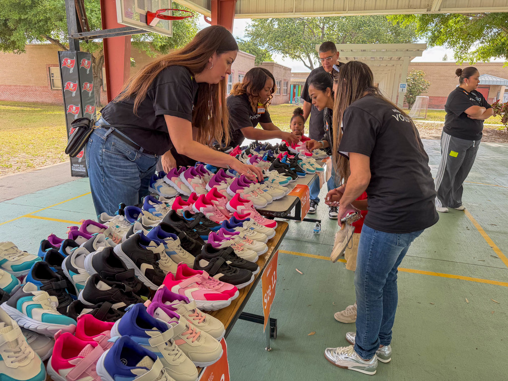 Operation Warm at West Tampa Elementary