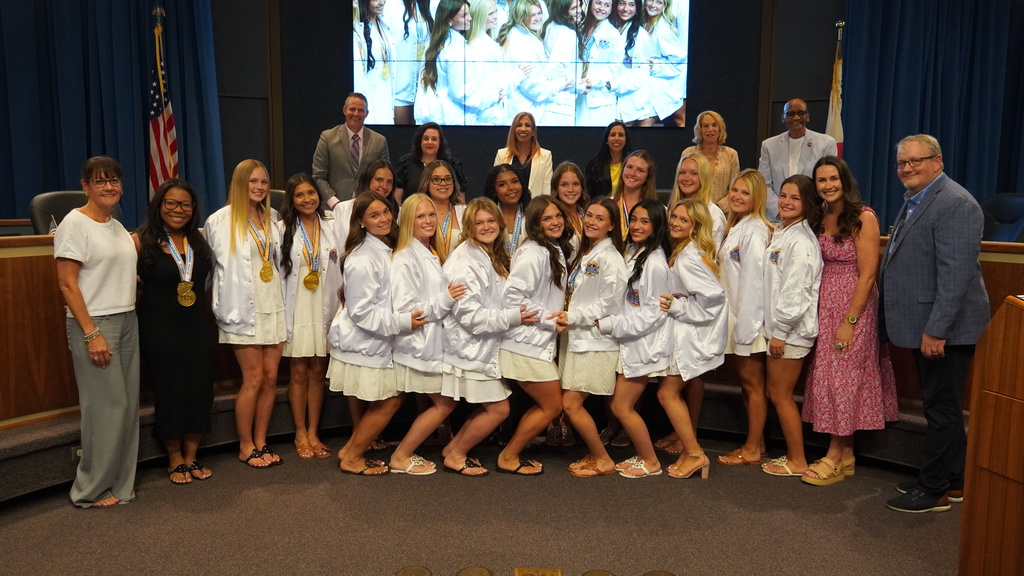 School Board Recognition Meeting award recipients