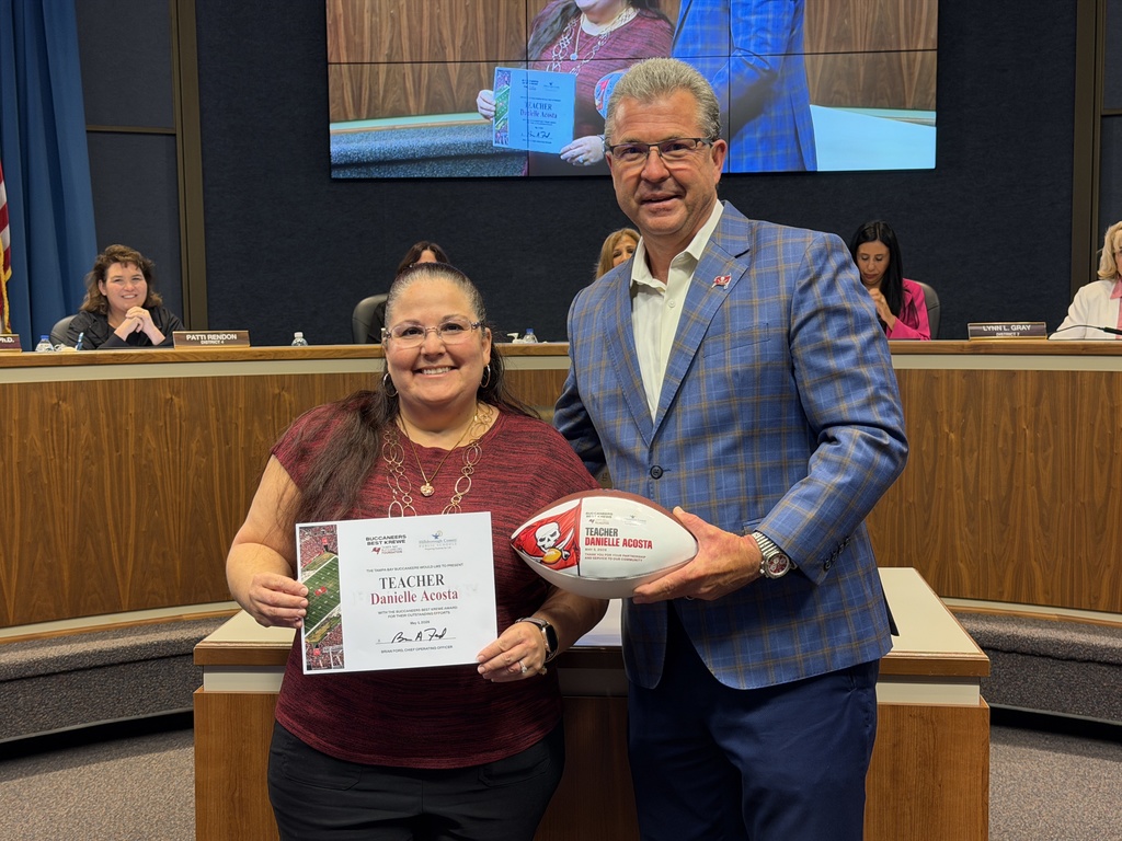 Bucs Best Krewe Award recipient, Danielle Acosta
