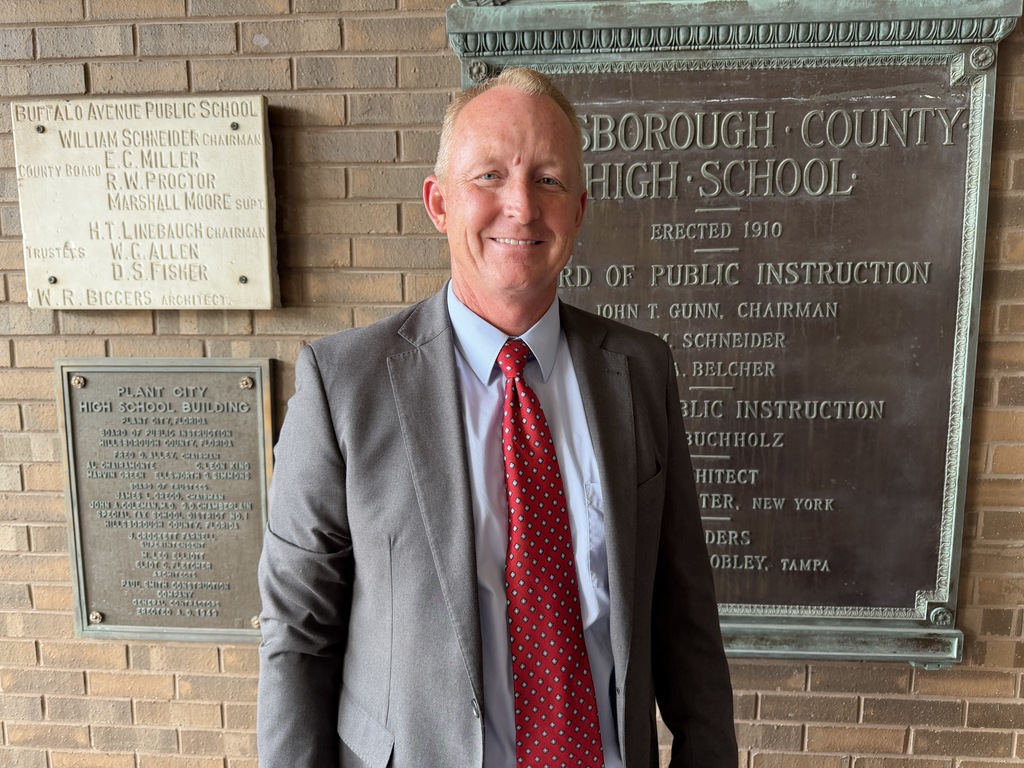 Kevin Stephenson, the new principal of Smith Middle School
