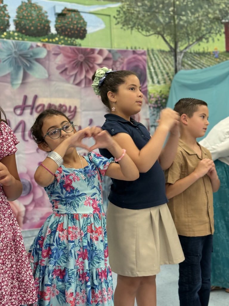 Citrus Park Elementary School Mother's Day Tea event