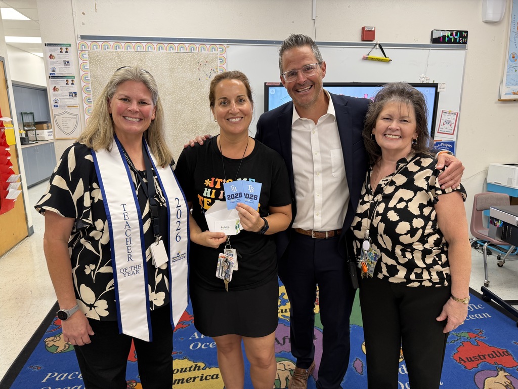 Teacher Appreciation Week surprises with Superintendent Van Ayres