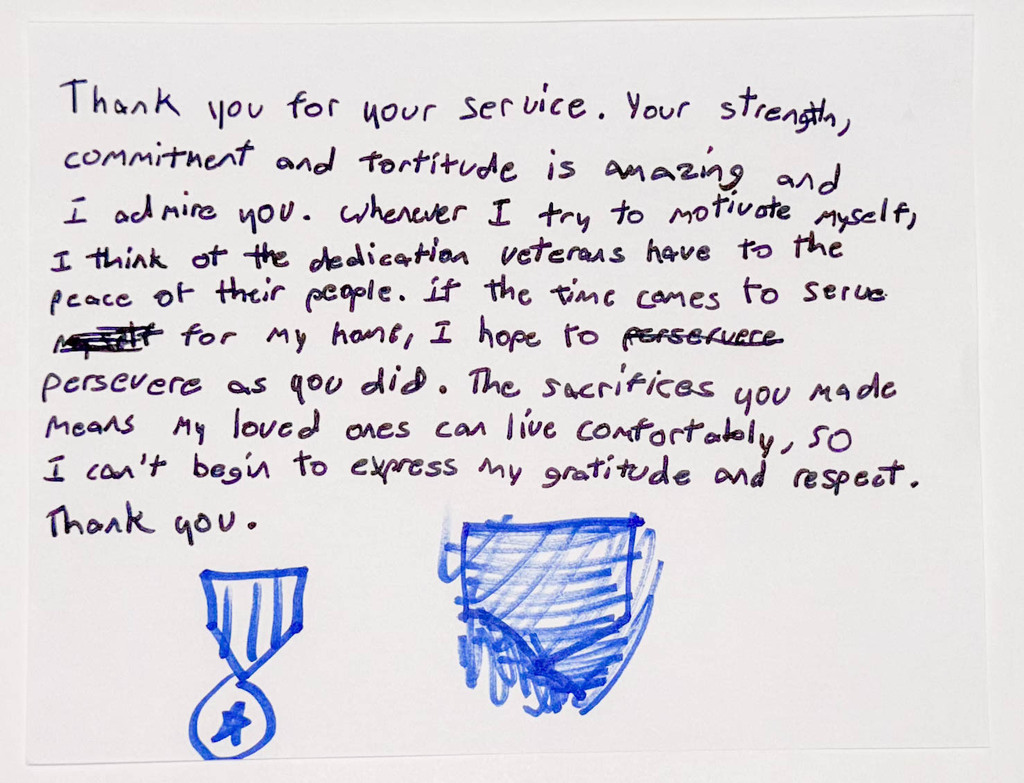 Military Appreciation Month cards