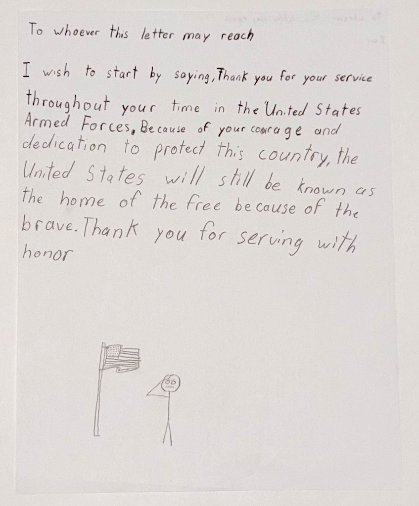 Military Appreciation Month cards