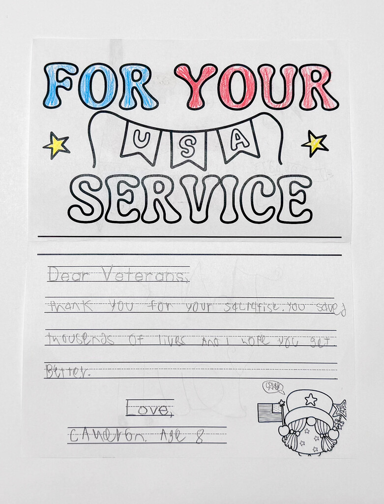 Military Appreciation Month cards