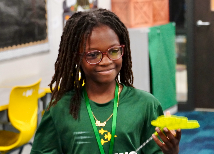 Student at World Languages Summer Camp