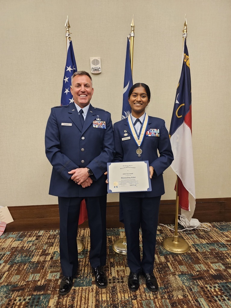 Middleton High School Cadet Major Arthi Gouravelli