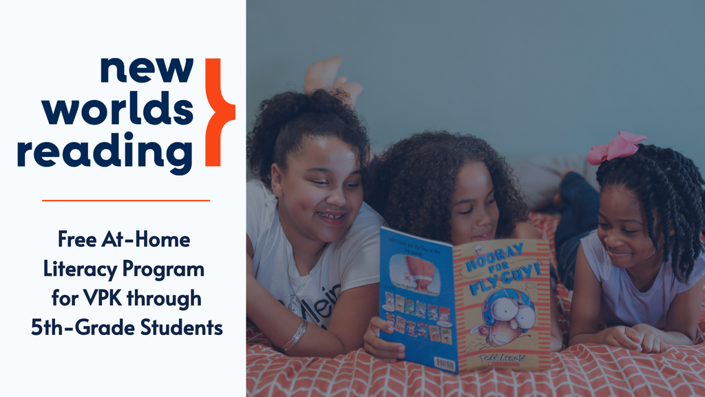 New Worlds Reading Program - Free At-Home Literacy Program for VPK through 5th-Grade Students