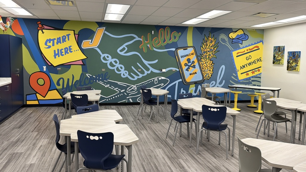 Jefferson High School's new Hospitality and Tourism classroom