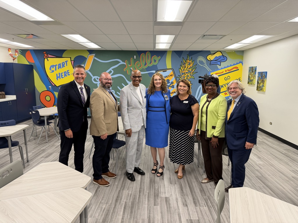 Jefferson High School's new Hospitality and Tourism classroom with district and local officials