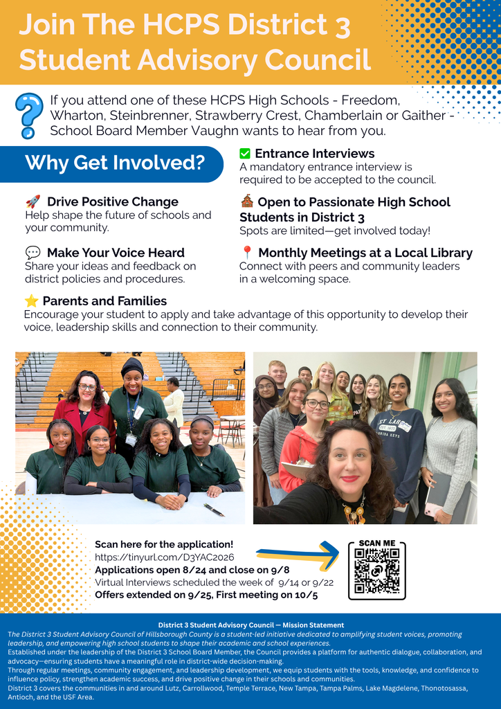 District 3 Student Advisory Council