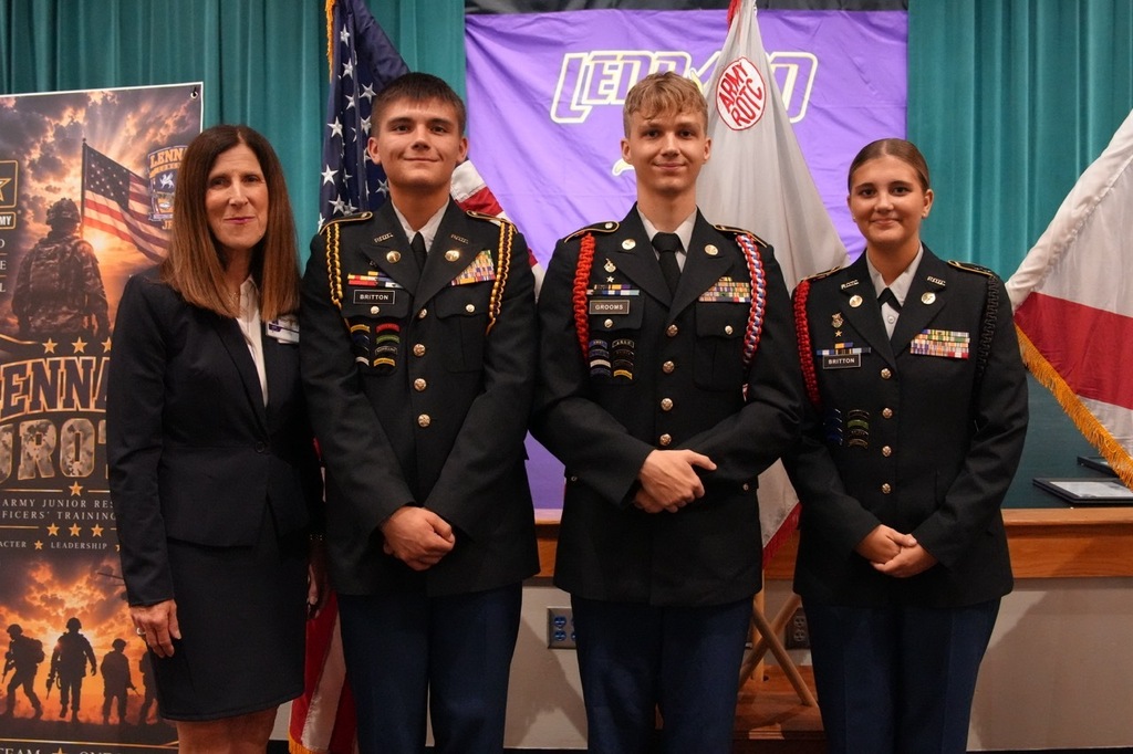Lennard JROTC Students Recognized for Quick Lifesaving Actions